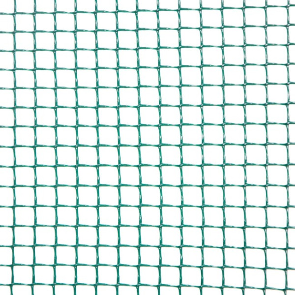 Сетка пластиковая декоративная 10*10/1*20 (цвет темно-зеленый)