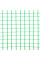 Сетка пластиковая декоративная 20*20/1*20 (цвет зеленый)