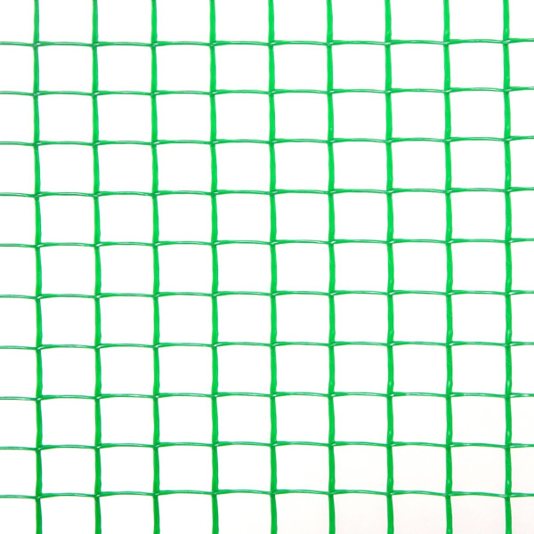 Сетка пластиковая декоративная 20*20/1*20 (цвет зеленый)