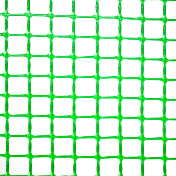 Сетка пластиковая декоративная 20*20/1.5*20 (цвет зеленый)