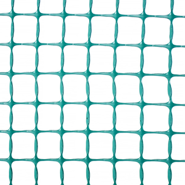Сетка пластиковая декоративная 30*30/1,5*20 (цвет темно-зеленый)
