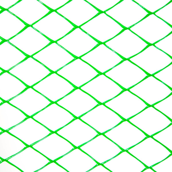 Сетка пластиковая декоративная ромб 30*30/1,5*20 (цвет зеленый)